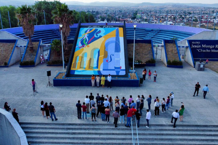 "Morelia y sus Colores" el nuevo mural con elementos icónicos de la ciudad