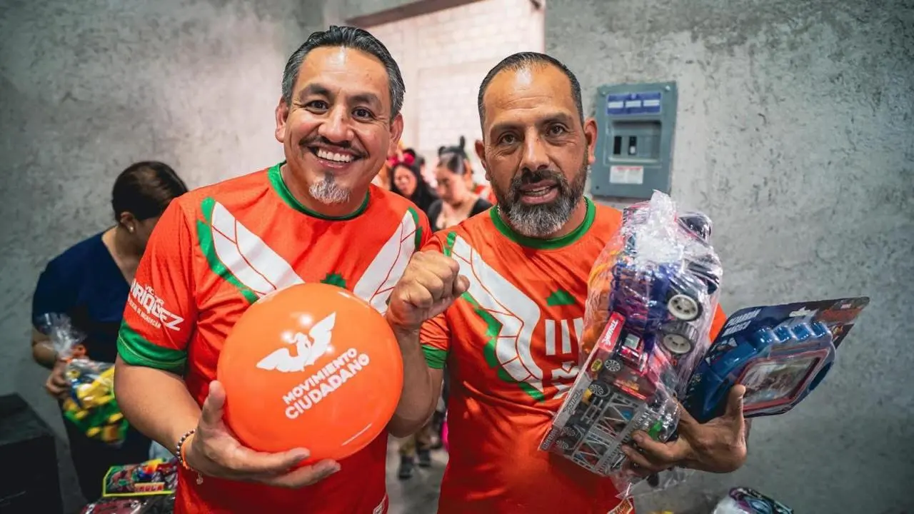 Movimiento Ciudadano celebra a la niñez en Álvaro Obregón