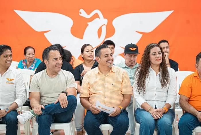 Movimiento Ciudadano refuerza su liderazgo en Lázaro Cárdenas y Múgica; toman protesta comisiones operativas municipales