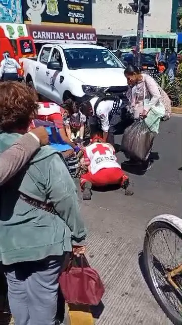 Muere adulta atropellada cerca del Mercado Independencia