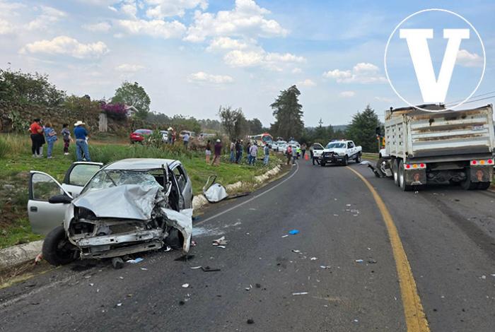 Muere en el hospital el adulto mayor que chocó en la Morelia-Quiroga