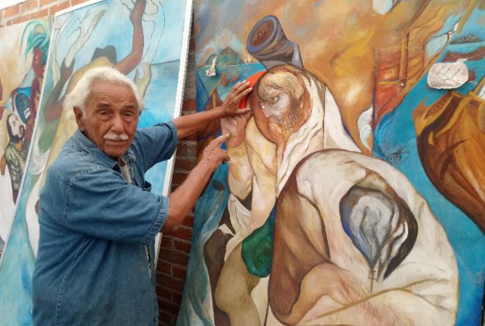 Muere Melchor Peredo, uno de los últimos representantes del muralismo mexicano