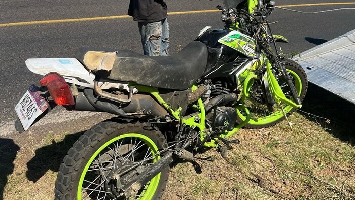 Muere motociclista al derrapar en la Pátzcuaro – Quiroga