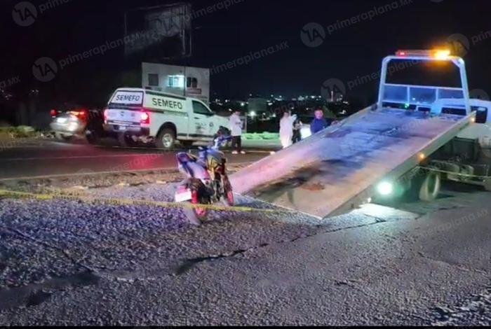 Muere motociclista en la salida a Salamanca