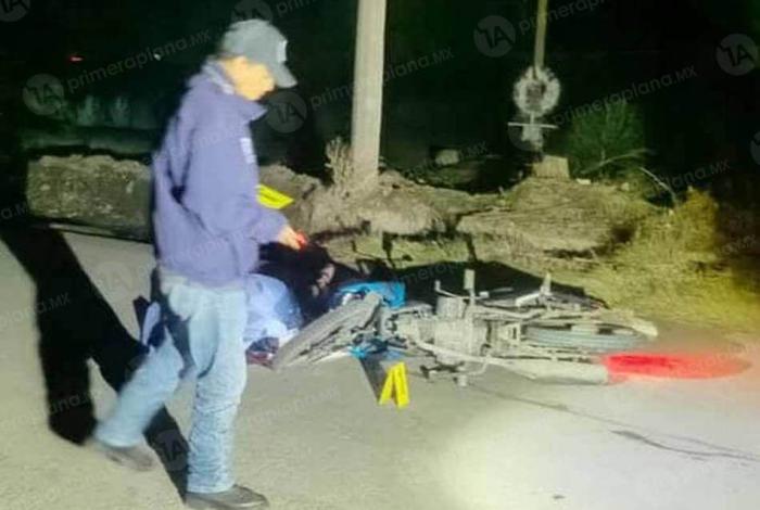 Muere motociclista en Vista Hermosa