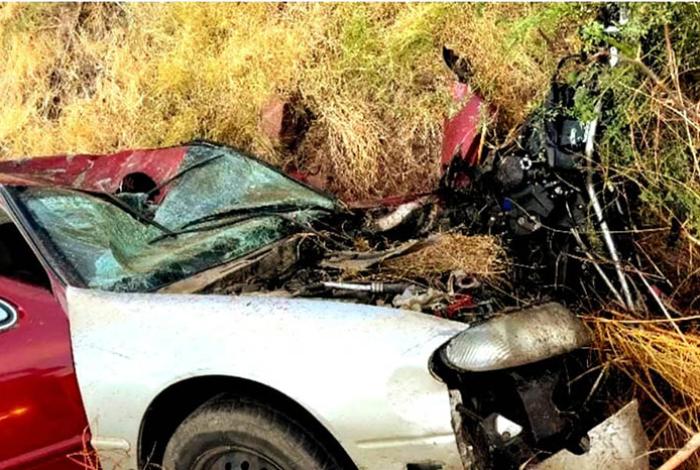 Muere pareja del club de motociclistas 'Los Cuerudos de Apatzingán' tras accidente en la Siglo XXI