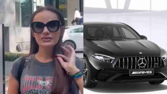 Mujer descubre auto mercedes Benz en 68 mil pesos; pide que le respeten el precio