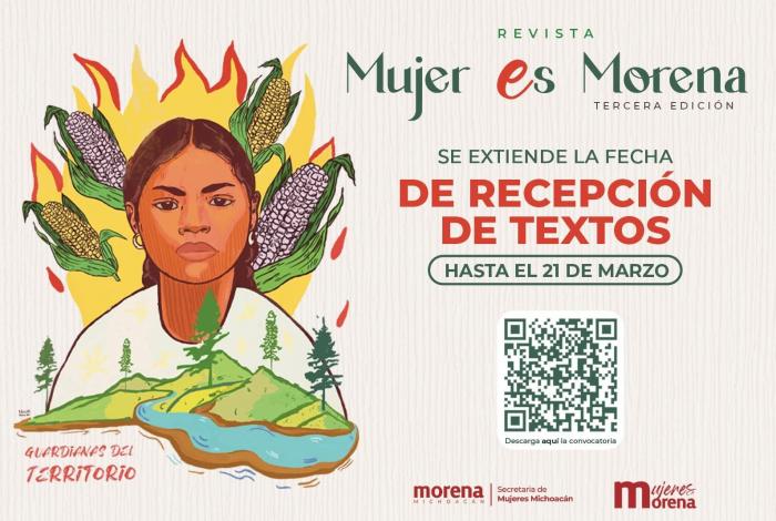 ‘Mujer es Morena’ mantiene abierta su convocatoria