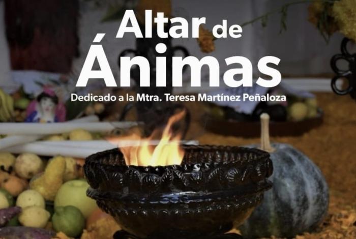 Museo del Estado dedica altar de muertos a Teresa Martínez Peñaloza