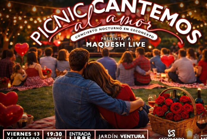 Música, estrellas y un pícnic inolvidable por el Día del Amor en Ceconexpo