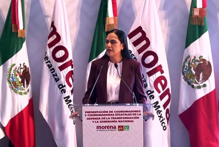 “Nadie está por encima del movimiento”: deslinda Ariadna Montiel a Morena del senador Enrique Inzunza