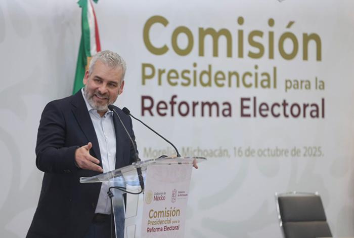 Necesarias las propuestas ciudadanas para reforma electoral de fondo: Bedolla