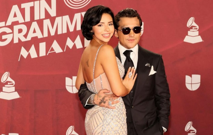 Ángela Aguilar hace llorar a Christian Nodal