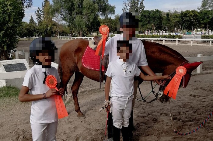 Niños del DIF Michoacán participan en Concurso Nacional de Salto 2024