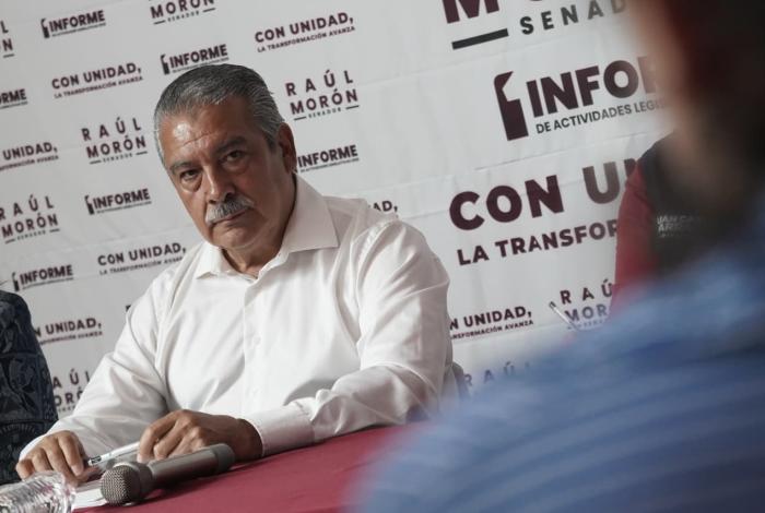 No pienso negociar con nadie en Morena: Morón