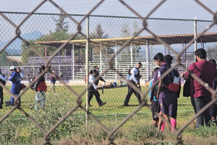 No son 5, son 6 los jóvenes baleados en canchas de Policía y Tránsito, en Morelia