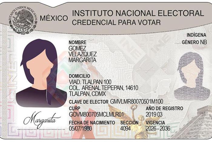 Nueva credencial del INE viene con 25 medidas de seguridad e inclusión