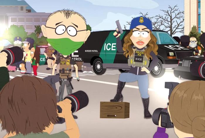 Nuevamente, South Park satiriza a Kristi Noem y Donald Trump