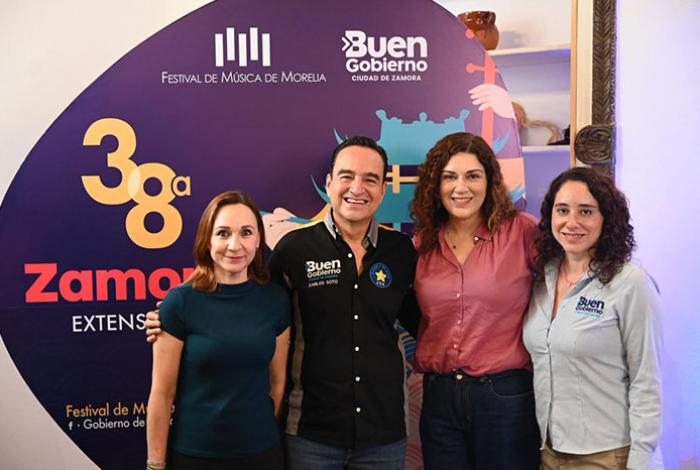 Nuevamente Zamora será extensión del Festival de Música de Morelia “Miguel Bernal Jiménez”