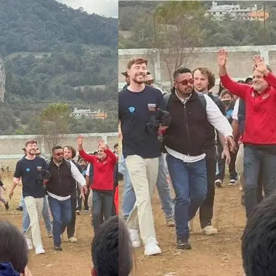 ¿Nuevo video, reto o ayuda social? La inesperada visita de MrBeast al Edomex
