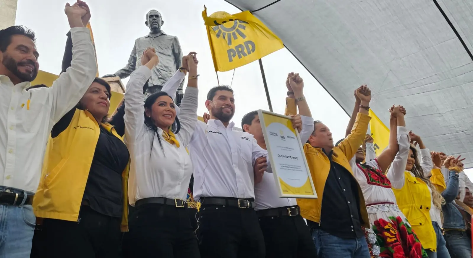 Octavio Ocampo dejará dirigencia estatal del PRD para recorrer Michoacán