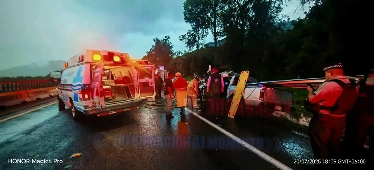 Otra tragedia en la autopista Siglo XXI