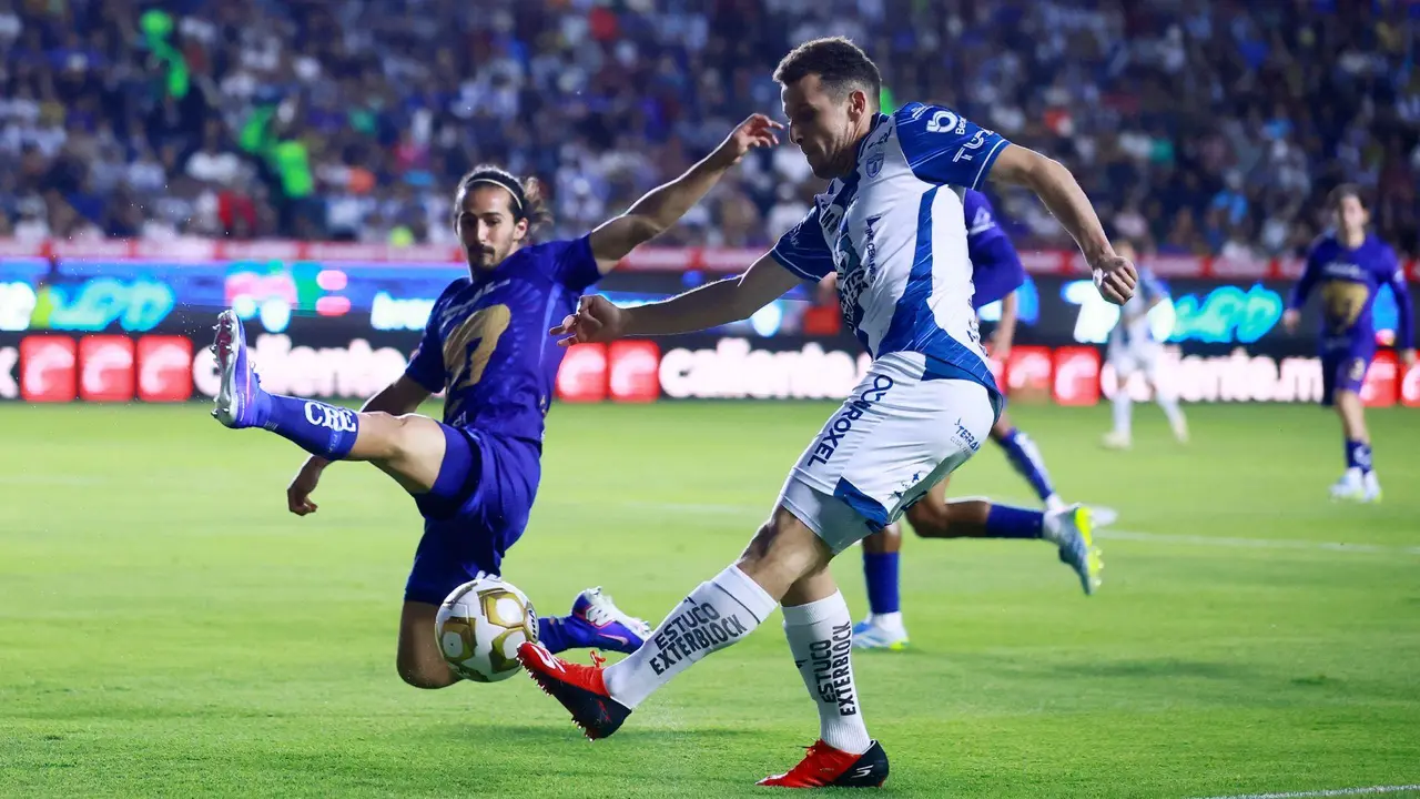 Pachuca toma ventaja sobre Pumas en la ida de semifinales