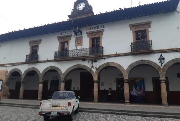 Palacio Municipal de Pátzcuaro podría ser resguardado ante manifestaciones