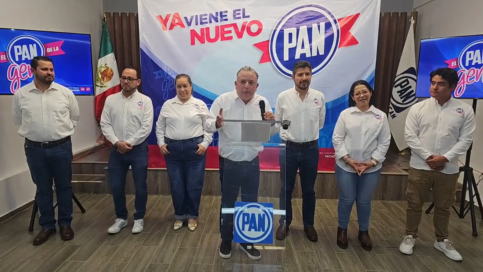 PAN asegura que no teme a las encuestas y busca sumar un millón de afiliados rumbo a 2027