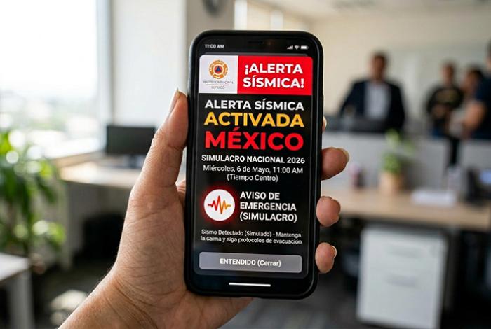 ¡Para que no te asustes! El 6 de mayo sonará la alerta sísmica en tu celular, en simulacro nacional