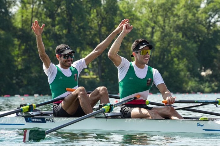 #Paris2024 | Alexis López y Miguel Carballo avanzan a las semifinales en Remo LM2x, acercándose a la gloria olímpica