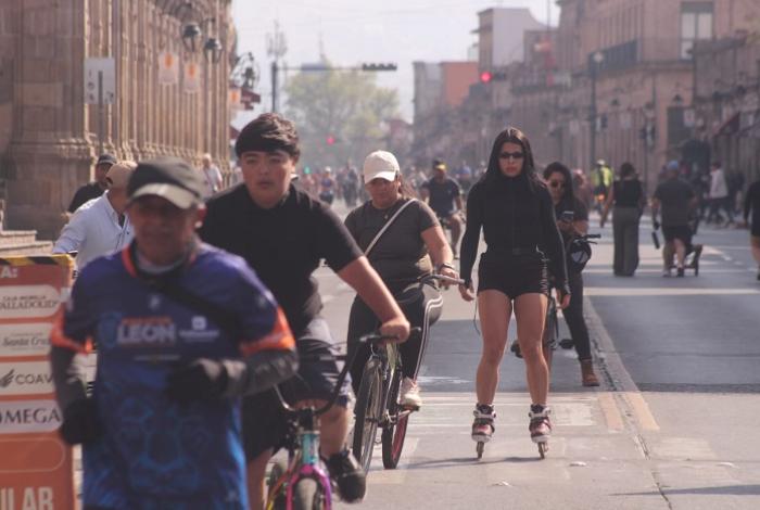 Paseo dominical festejará su 16 aniversario de la ciclovía en el centro de Morelia; estas son las actividades