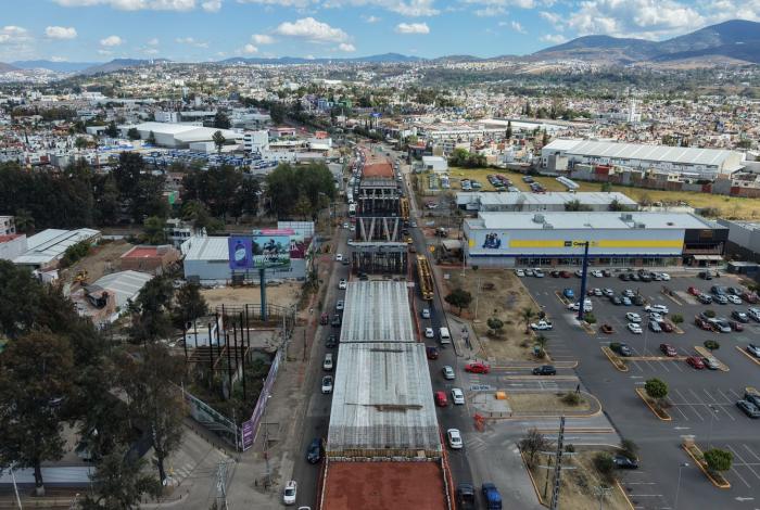 Paso superior de Policía y Tránsito entra en su recta final