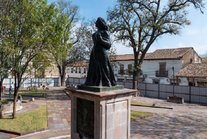 Pátzcuaro estrenará imagen de la histórica Plaza Gertrudis Bocanegra; Gladys Butanda anuncia inauguración