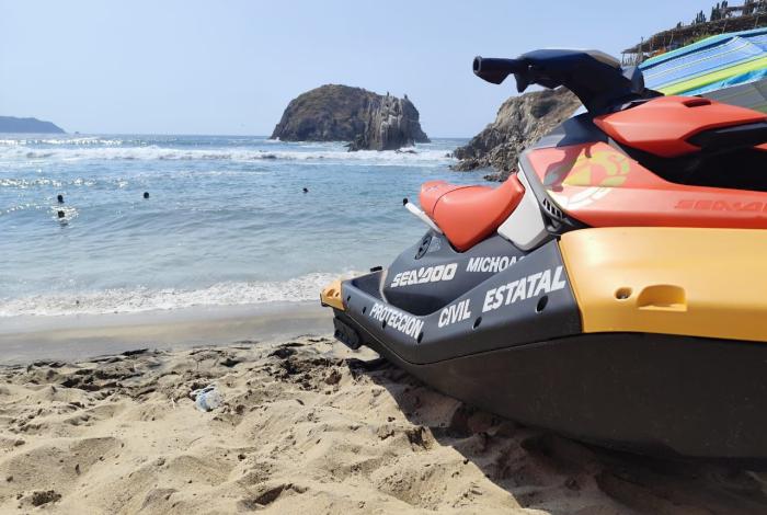 PC estatal emite aviso preventivo por mar de fondo en costas del Pacífico