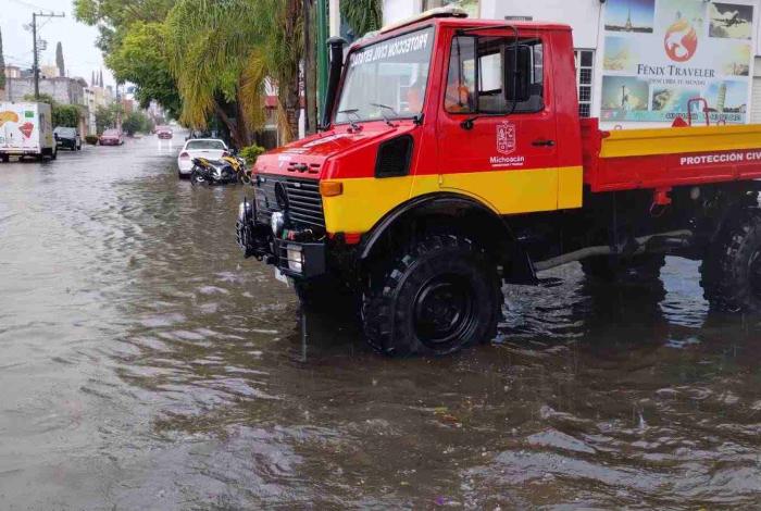 PC Estatal mantiene vigilancia por previsión ante lluvias intensas en Michoacán