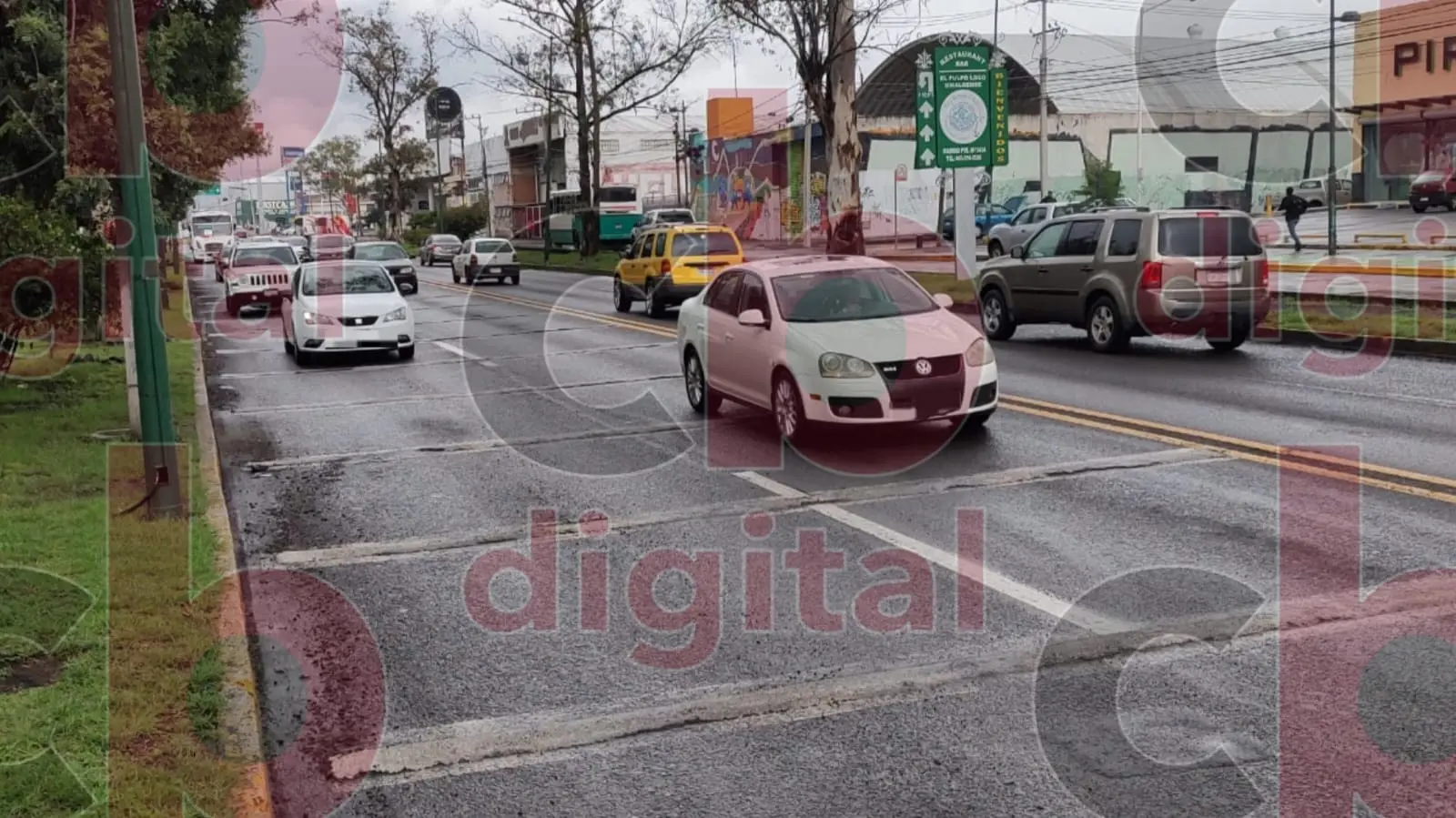 Peatones agradecen la colocación de reductores de velocidad