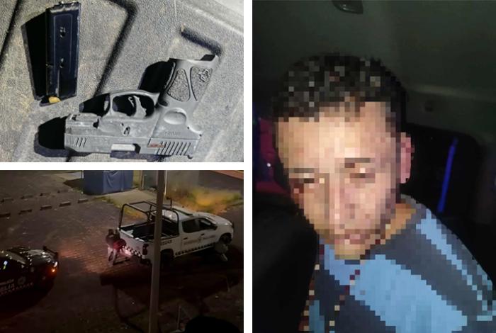 Persecución y balacera en Villas del Pedregal: 3 detenidos y dos oficiales heridos; Juan Pablo Alarcón revela detalles