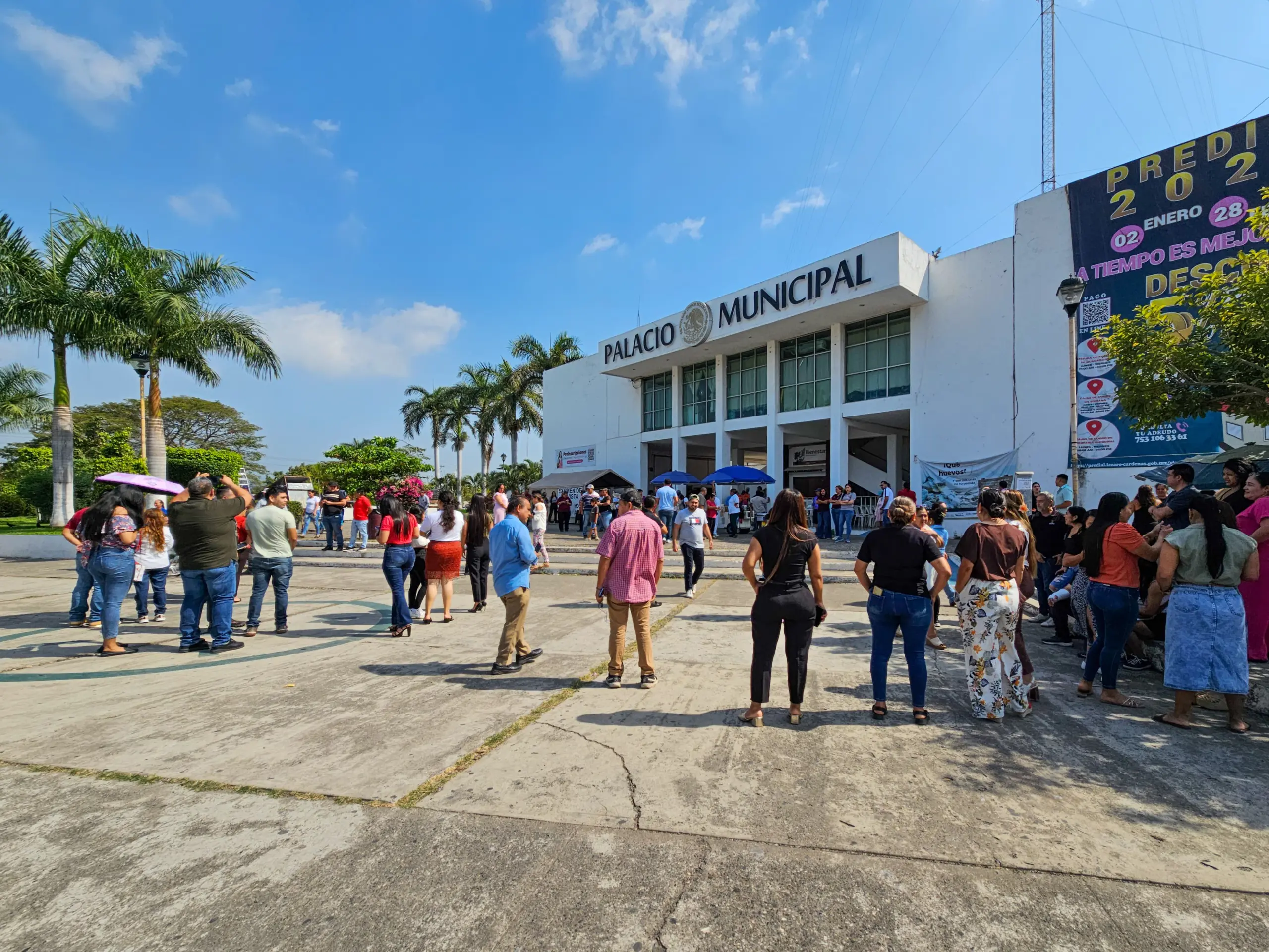 Personal del H. Ayuntamiento Participa en Simulacro Regional