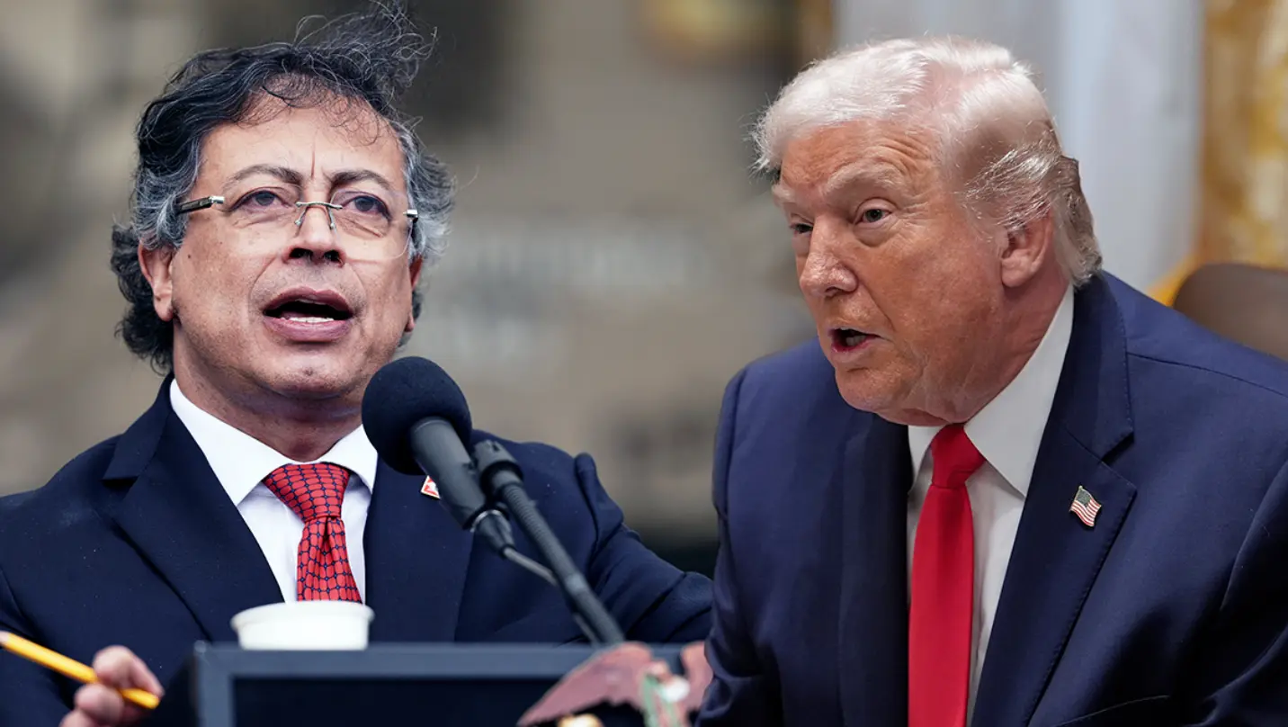 Petro inicia visita a Washington con la mira puesta en recomponer lazos con Trump