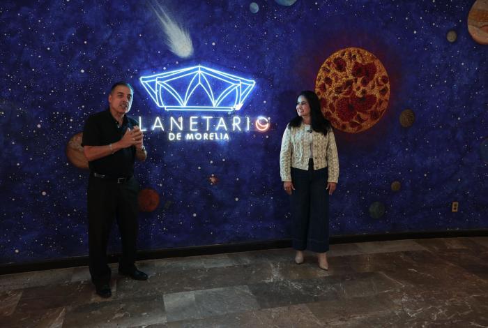 Planetario de Morelia operará con tecnología utilizada en Alemania y China: Gladyz Butanda