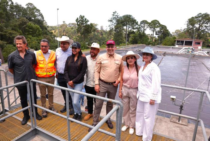 Planta San Antonio trata el 82% de aguas residuales en Uruapan: Bedolla
