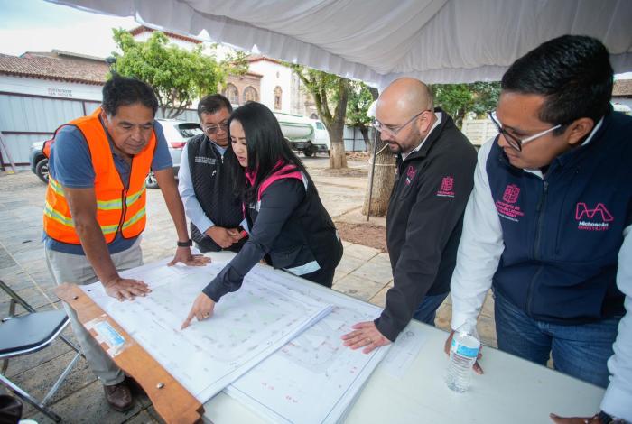 Plaza Gertrudis Bocanegra en Pátzcuaro tendrá mejor accesibilidad: Gladyz Butanda
