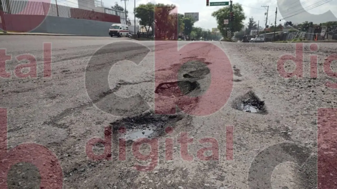 Población de Morelia exige reparación de vialidades en Salida a Quiroga