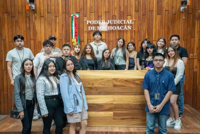 Poder Judicial de Michoacán abre sus puertas a la ciudadanía con programa de Visitas Guiadas