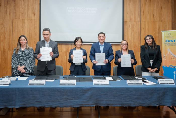Poder Judicial de Michoacán consolida derechos a favor de la niñez; firma convenio con UNICEF