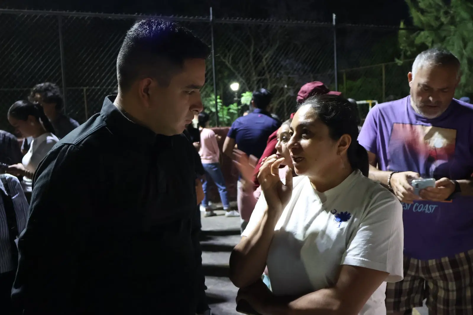 Policía Morelia acude al llamado de los habitantes de Lomas de Santiaguito