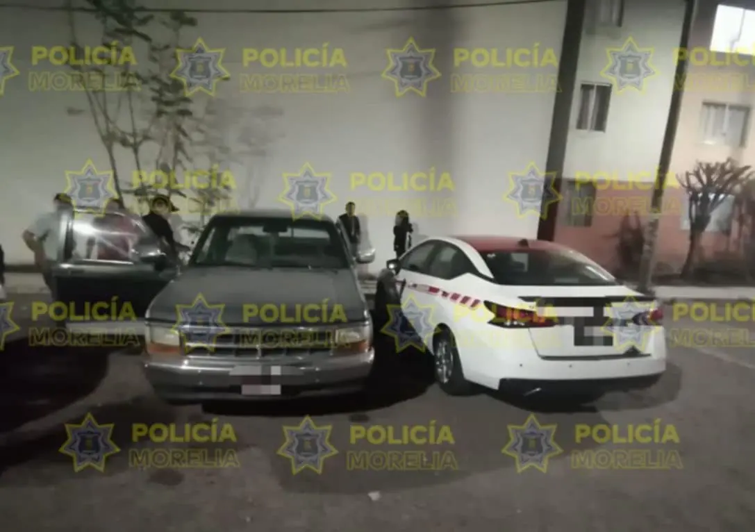 Policía Morelia detiene a dos personas por intento de homicidio en el Fraccionamiento El Vergel