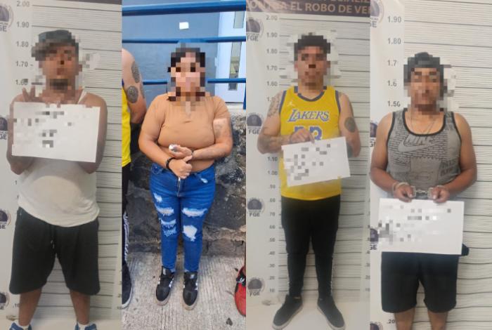 Policía Morelia detiene a 4 personas por robo de autopartes en Villa de Universidad