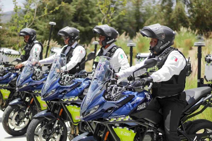 Policía Morelia emite recomendaciones de seguridad para motociclistas en temporada de lluvias